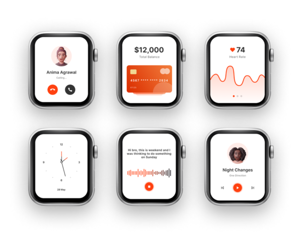 ui ux design us agency smart watch design