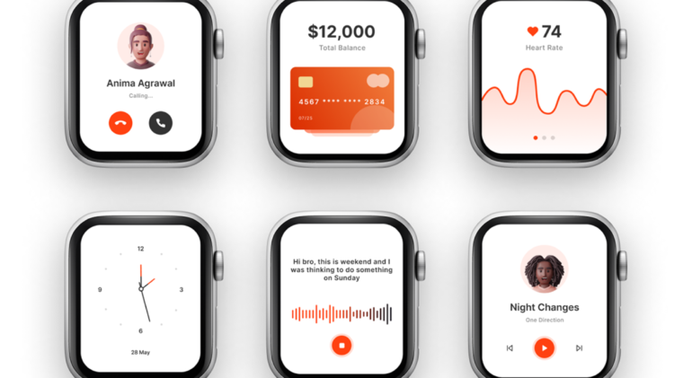 ui ux design us agency smart watch design
