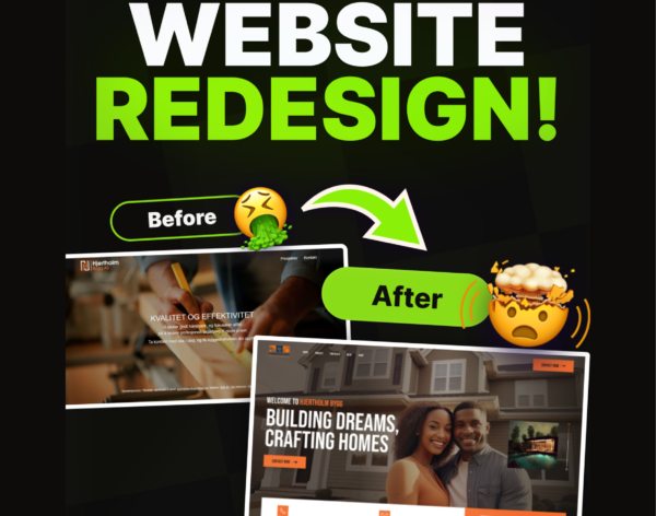 ui ux design us agency website redesign before and after